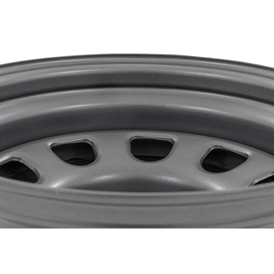 Steel Wheel Gray 17x9 5x5 3.30 Bore -12 (RC51-7873G) 4