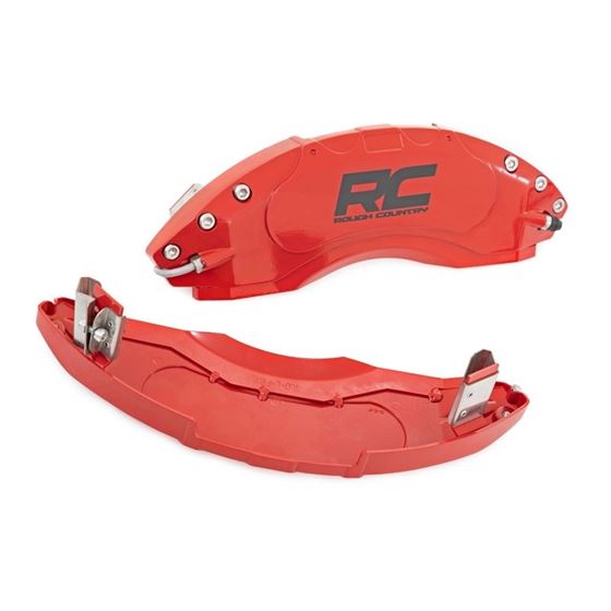 Caliper Covers Front Only Red Toyota Tacoma 2WD/4WD (2005-2023) (71146A) 4