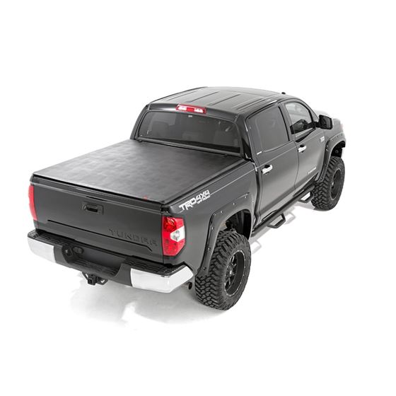 Soft Tri-Fold Bed Cover 6'7" Bed No OE Rail Toyota Tundra (07-24) (41419650) 2