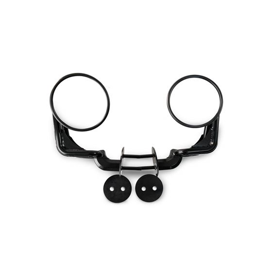 Wrangler Tubular Mirrors For 07-18 Wrangler JK Black 4