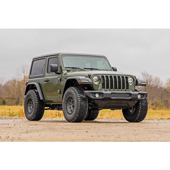 3.5 Inch Lift Kit C/A Drop FR D/S Vertex Jeep Wrangler JL 4WD (2024) (94150) 4