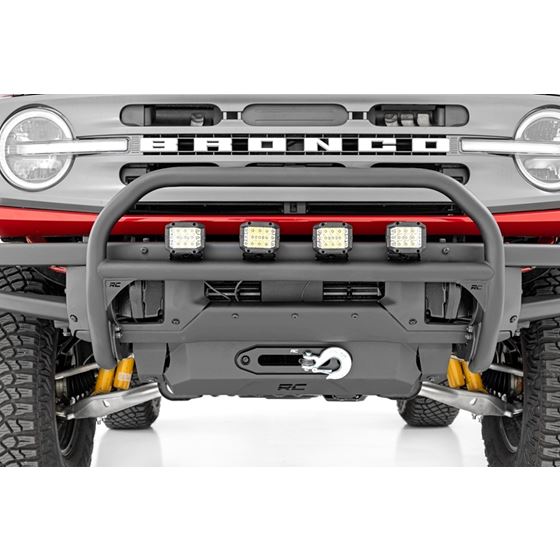 Nudge Bar - 20 Inch Chrome Single Row LED - OE Modular Steel - Ford Bronco (21-23) (51103) 2