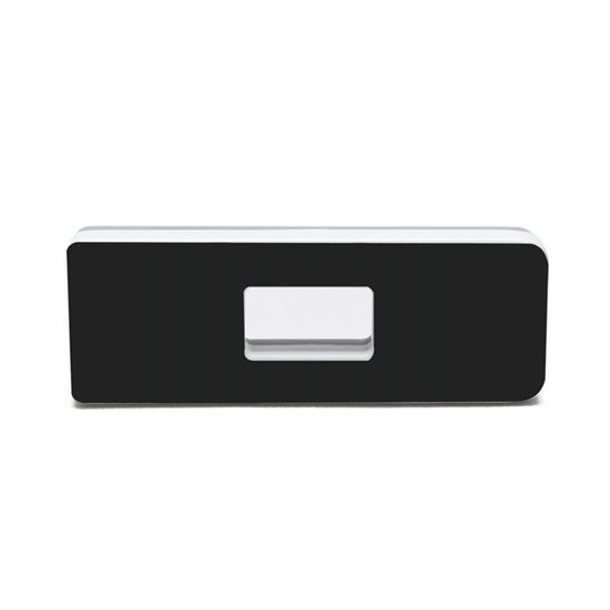 Universal Illuminated LED Letter Badges - Matte Black Surface Finish - D (3141-D-005) 2