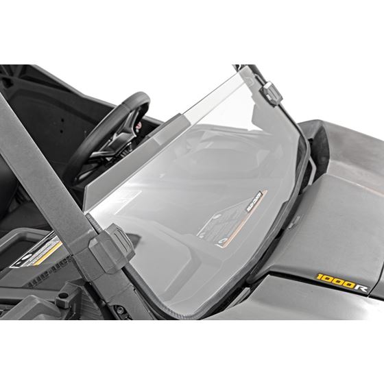 Half Windshield Scratch Resistant Can-Am Commander 1000R/Max (98102231) 4