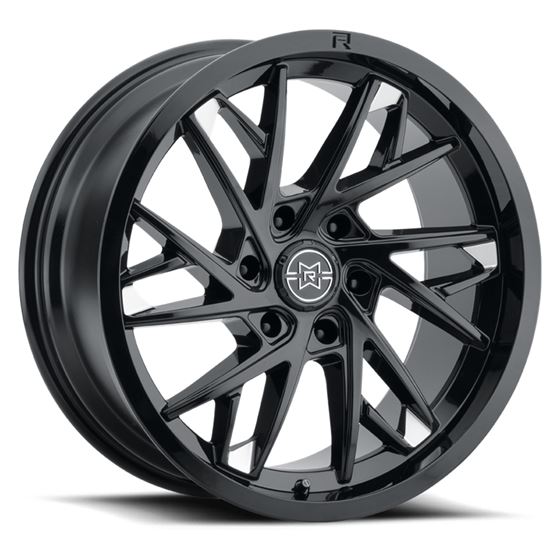 MR801 20x10 -18mm Offset 6x135 87mm Centerbore Gloss Black Milled (MR80121016518N) 2