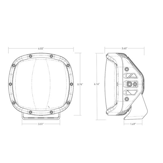 RIGID Adapt XP Extreme Powersports LED Light 3 Lighting Zones GPS Module Single 2