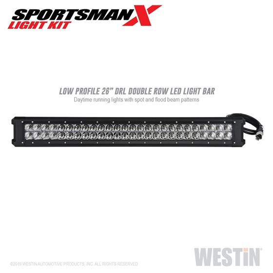 Sportsman X Grille Guard LED Light Bar Kit 2