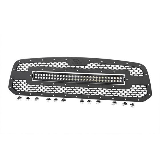 Mesh Grille 30" Dual Row LED Black Ram 1500 2WD/4WD (13-18 and Classic) (70199) 2