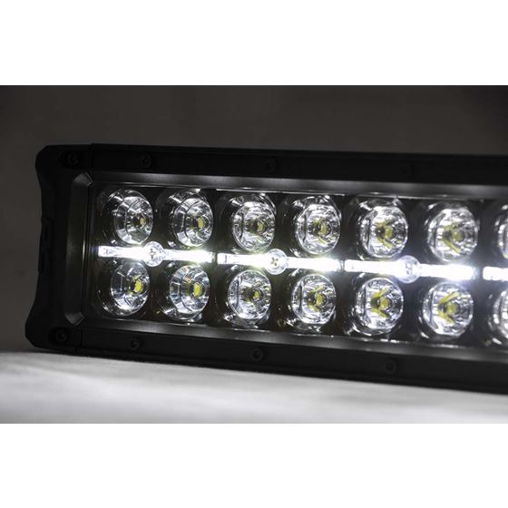 40 Inch Curved CREE LED Light Bar Dual Row Black Series wCool White DRL 2