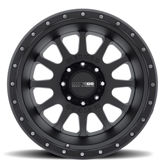 MR605 NV 20 x 12 -52mm Offset 8x170 124.9mm Centerbore Matte Black 2