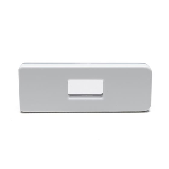 Universal Illuminated LED Letter Badges - Matte White Surface Finish - D (3140-D-001) 2