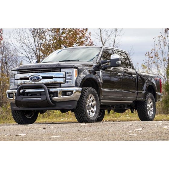 Black LED Bull Bar Ford F-250 Super Duty 2WD/4WD (2017-2022) (B-F2017) 4