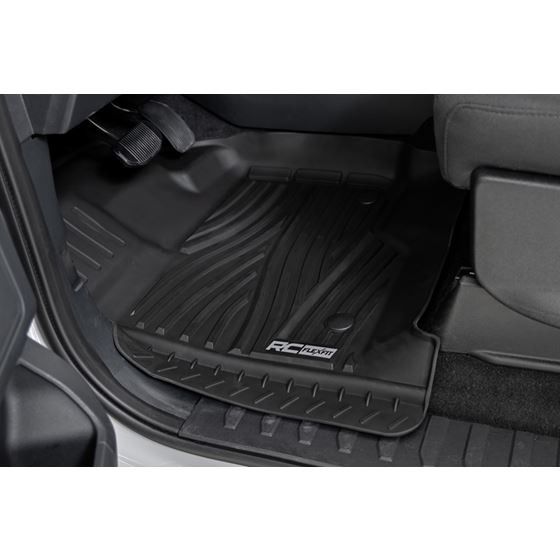 Flex-Fit Floor Mats FR and RR Ford F-150 (15-24)/F-150 Lightning (22-24)/Raptor (17-24) (FF-51512) 2