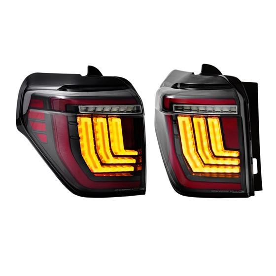 XB LED Tail Lights: Toyota 4Runner (10-24) (Pair / Smoked) (Gen 2) (LF739) 4