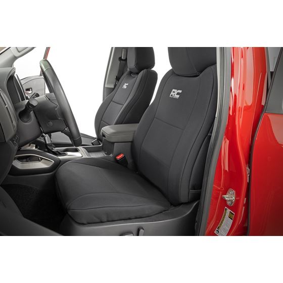 Seat Covers FR and RR Crew Cab Nissan Frontier 2WD/4WD (2022-2024) (91058) 2