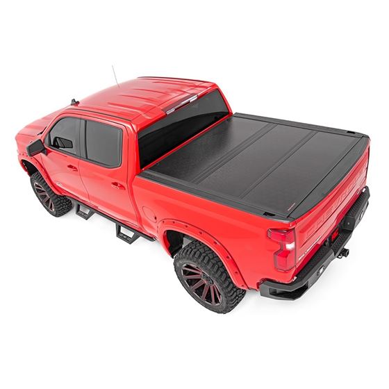 Low Profile Hard TriFold Tonneau Cover 1920 1500 58 Foot Bed 4