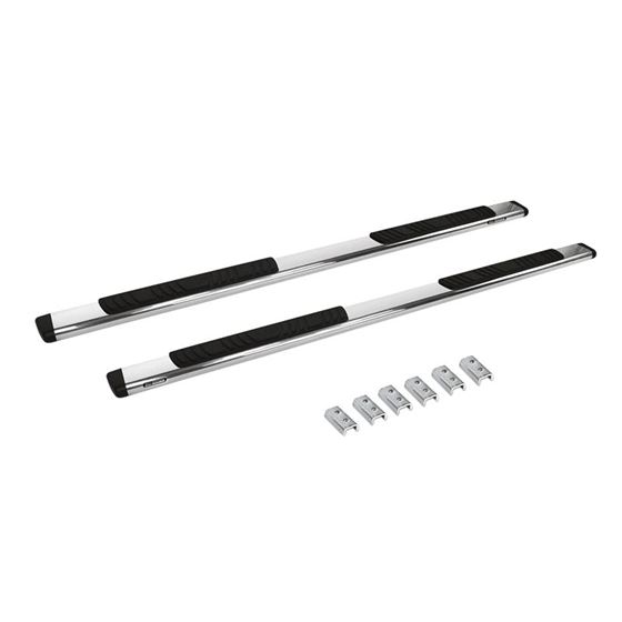 5 OE Xtreme Low Profile SideSteps Kit  87 Long Stainless Steel  Brackets 2