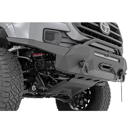 Front Bumper Hybrid 20" Blk LED 12000-Lb Winch Syn Toyota Tacoma (16-23) (10723) 4