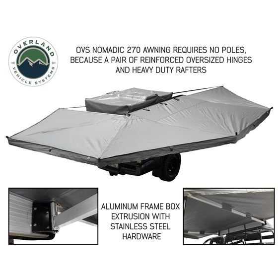 Nomadic Awning 270 Awning and Wall 1 2 and 3 Mounting Brackets  Passenger Side 2