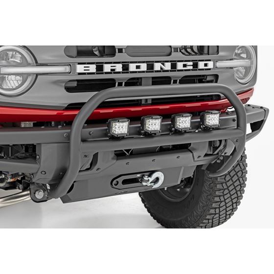 Nudge Bar - 20 Inch Black Single Row LED - OE Modular Steel - Ford Bronco (21-23) (51101) 2