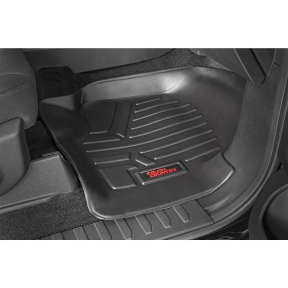 Floor Mats FR and RR FR Buckets Ford F-150 (15-24)/F-150 Lightning (22-24)/Raptor (17-24) (M-51512)