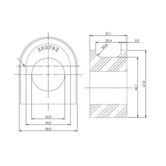 Sway Bar Mount Bush Kit (SPF5589-34K) 2