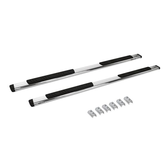 5 OE Xtreme Low Profile SideSteps Kit  80 Long Stainless Steel  Brackets 2