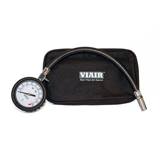 25 Tire Gauge wHose 0 to 100 PSI with Storage Pouch 2