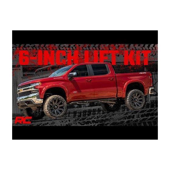 6 Inch Lift Kit - Mono Leaf Rear - Vertex - Chevy Silverado 1500 2WD/4WD (2019-2023) (21650) 2
