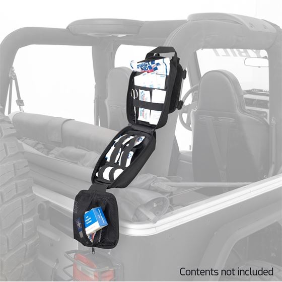 Roll Bar Mount - First Aid Storage Bag - Black (769541) 4