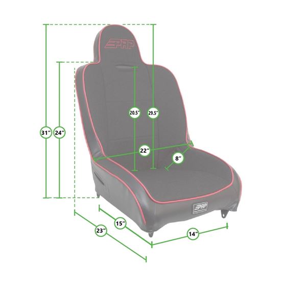 Premier High Back Suspension Seat 2