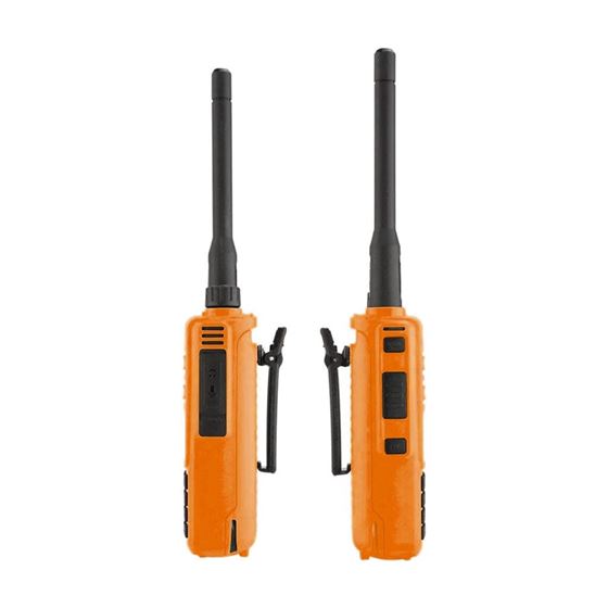 2 PACK - GMR2 Handheld GMRS FRS Radio pair - By Rugged Radios - Safety Orange 4