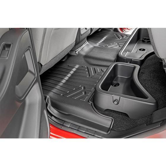 Floor Mats FR and RR Crew Cab Nissan Frontier 2WD/4WD (2008-2021) (M-80513) 4