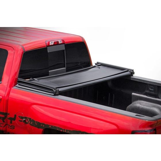 Bed Cover - Tri Fold - Soft - 6'7" Bed - Chevy/GMC 1500 Truck 2WD/4WD (41288650) 2