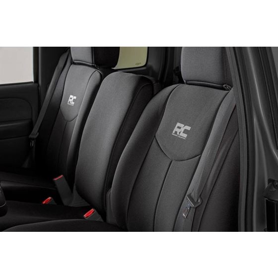 91013 Neoprene Front Seat Cover Black 99 06 Silverado Sierra 1500 - 2000 Silverado 1500 Seat Covers
