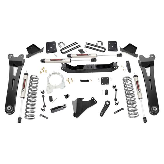 6 Inch Suspension Lift Kit wRadius Arms and V2 Monotube 1719 F250350 4WD Diesel 2