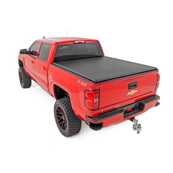 Soft Roll Up Bed Cover 5'9" Bed Chevy/GMC 1500 (14-18 and Classic) (42119551) 2