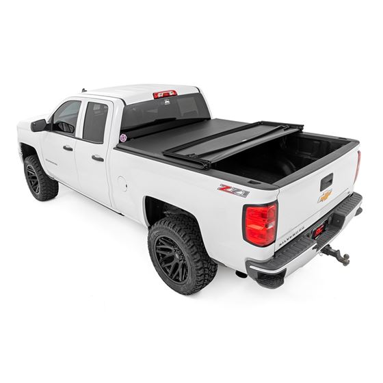 Soft Tri-Fold Bed Cover 6'7" Bed Chevy/GMC 1500 (14-18 and Classic) (41214650) 2