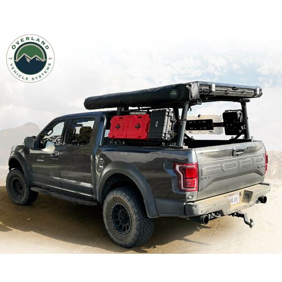 Overland Vehicle System Freedom Rack With Cross Bars and Side Supports 2
