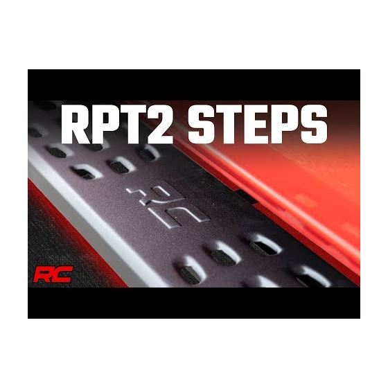 RPT2 Running Boards - Crew Cab - Black - Ram 1500 (19-23)/1500 TRX (21-23) (44004) 2
