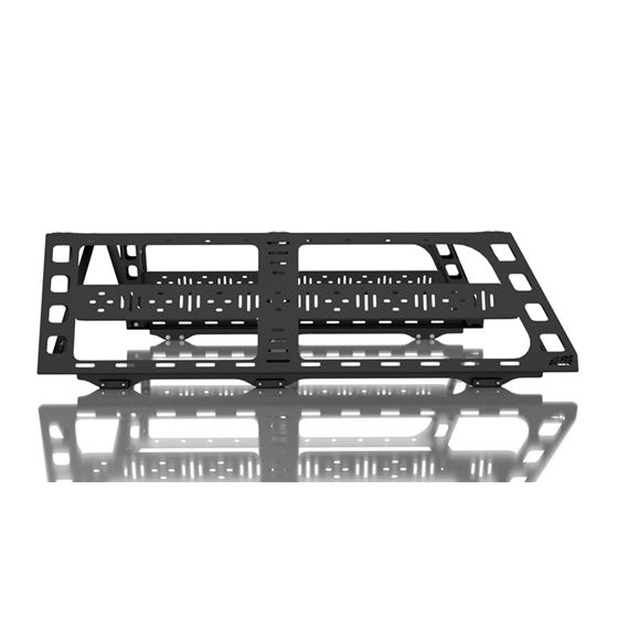 Ford F150 Cab Height Bed Rack 6.5 Foot Bed Length Powdercoat Black 04-Pres F-150 2