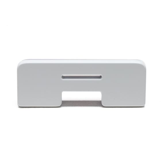Universal Illuminated LED Letter Badges - Matte White Surface Finish - A (3140-A-001) 2