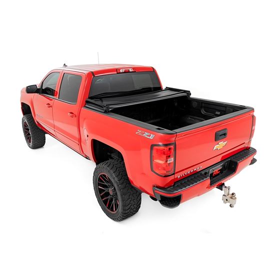 Soft Tri-Fold Bed Cover 5'9" Bed Chevy/GMC 1500 (14-18 and Classic) (41214550) 4