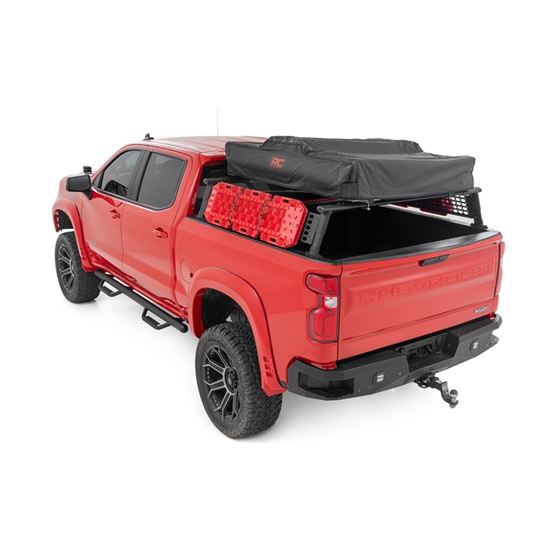 Bed Rack Half Rack Aluminum Chevy Silverado 1500 2WD/4WD (2019-2024) (10204) 2