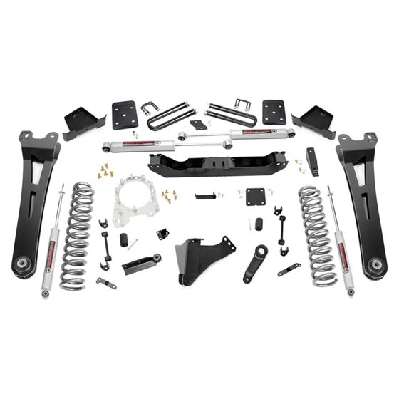 6 Inch Suspension Lift Kit wRadius Arms 1719 F250350 4WD Diesel 4 Inch Axle wOverloads 2