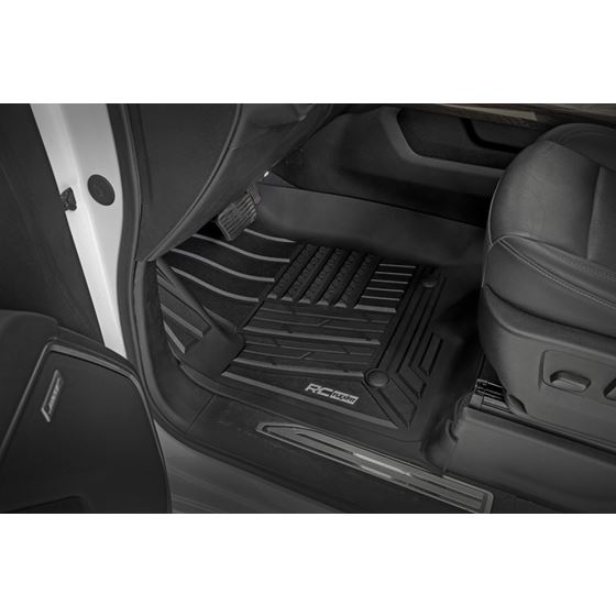 Flex-Fit Floor Mats FR and RR FR Bucket Crew Chevy/GMC 1500/2500HD/3500HD (19-24) (FF-21612) 2