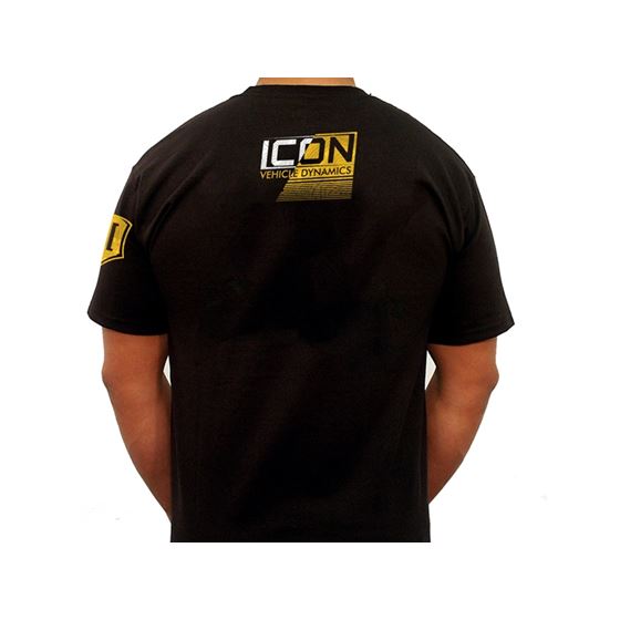 ICON STRIKEOUT TEE BLACK - XLARGE 2