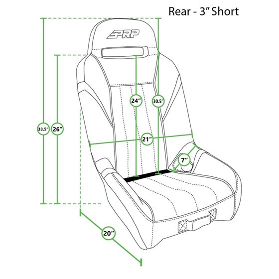 GT/S.E. Rear Suspension Seat 2