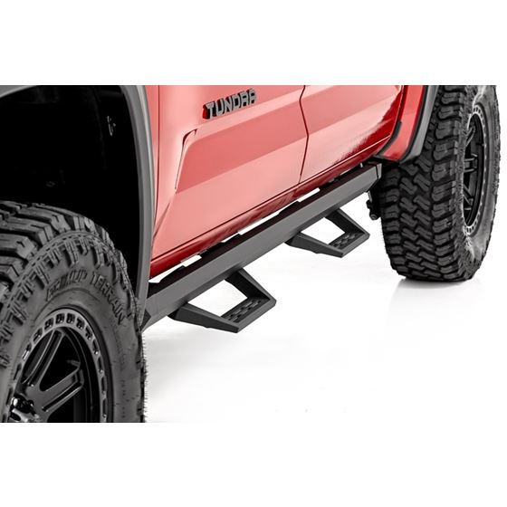 SRL2 Adj Aluminum Steps CrewMax Toyota Tundra 2WD/4WD (2022-2024) (71097) 4