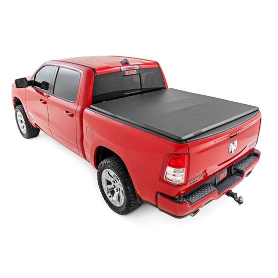 Bed Cover - Tri Fold - Soft - 5'7" Bed - Ram 1500 2WD/4WD (19-23) (41307550) 2